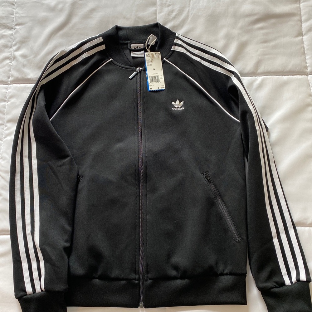 Adidas Women Superstar Three Stripe Track Jacket SST TT CE2392 track top jacket